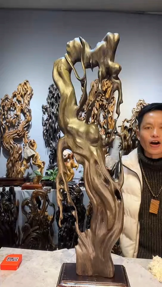 【闪购商品】金丝楠 金丝楠小叶桢楠随行摆件11