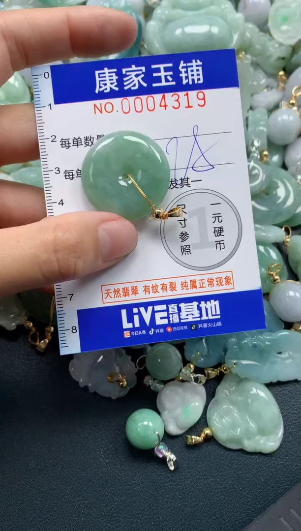 颈饰未镶嵌翡翠4319