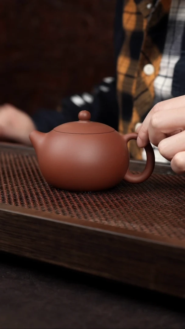 【闪购商品】紫砂茶壶青灰泥西施