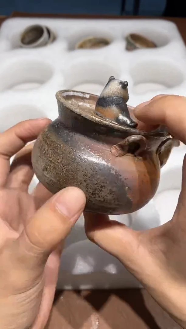 奢瓷/瑞寅柴烧茶器（宝瓶）973