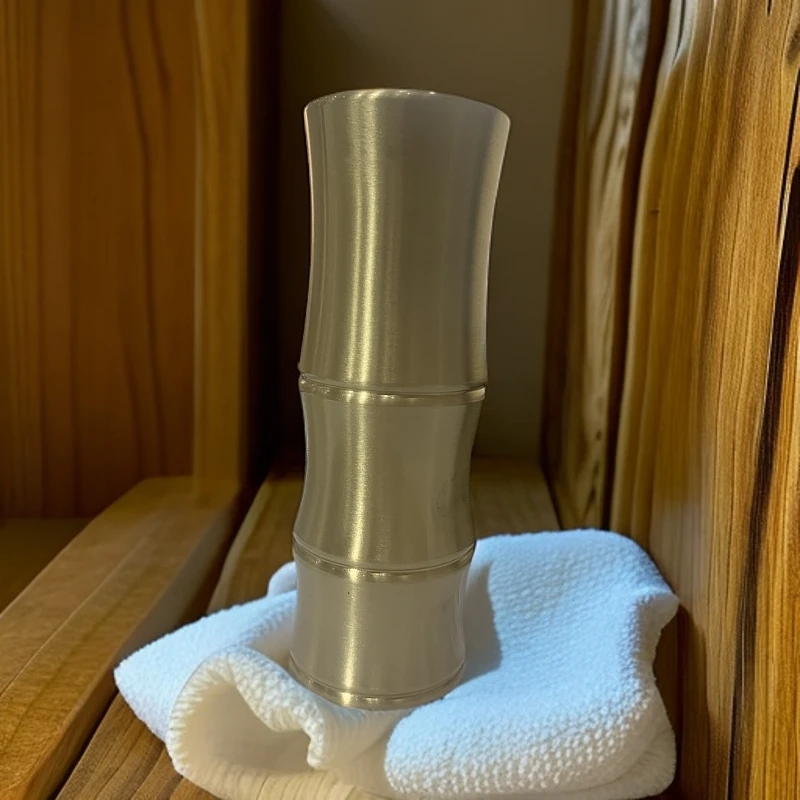 铜香筒放香桶纯黄铜光面家用毛笔筒黄铜线香储香收香盒