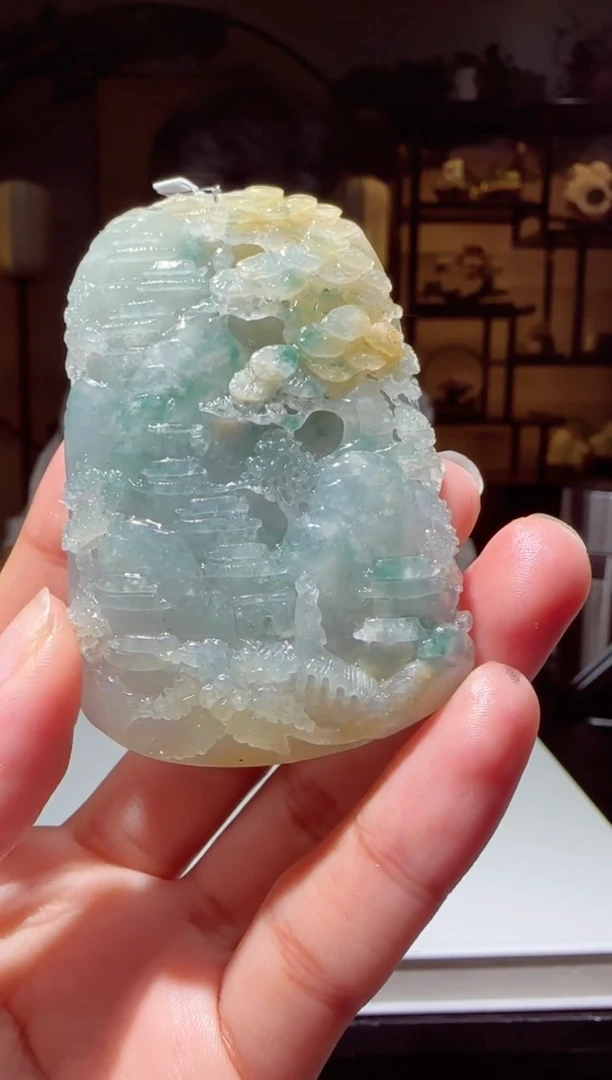 定制翡翠未镶嵌L-@@QJYD042997