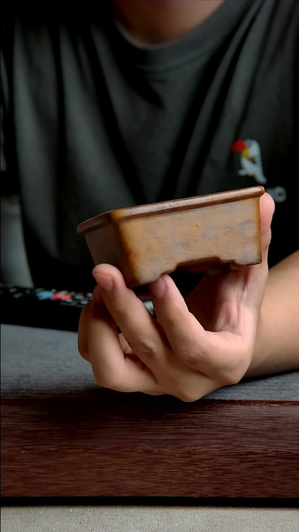 紫砂花盆7.5*5.5*2.8内径尺寸紫砂花盆