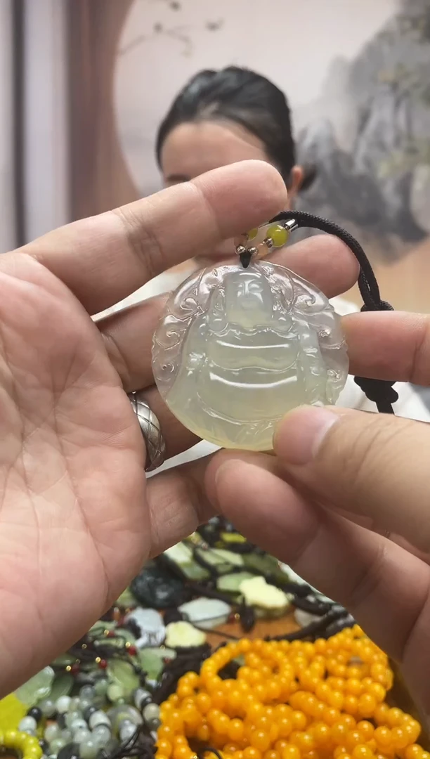 未镶嵌岫玉吊坠·