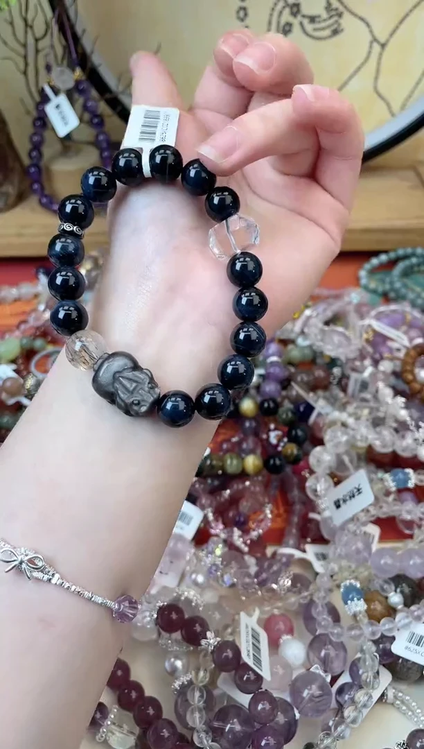 【闪购商品】石英质玉手饰未镶嵌445手串