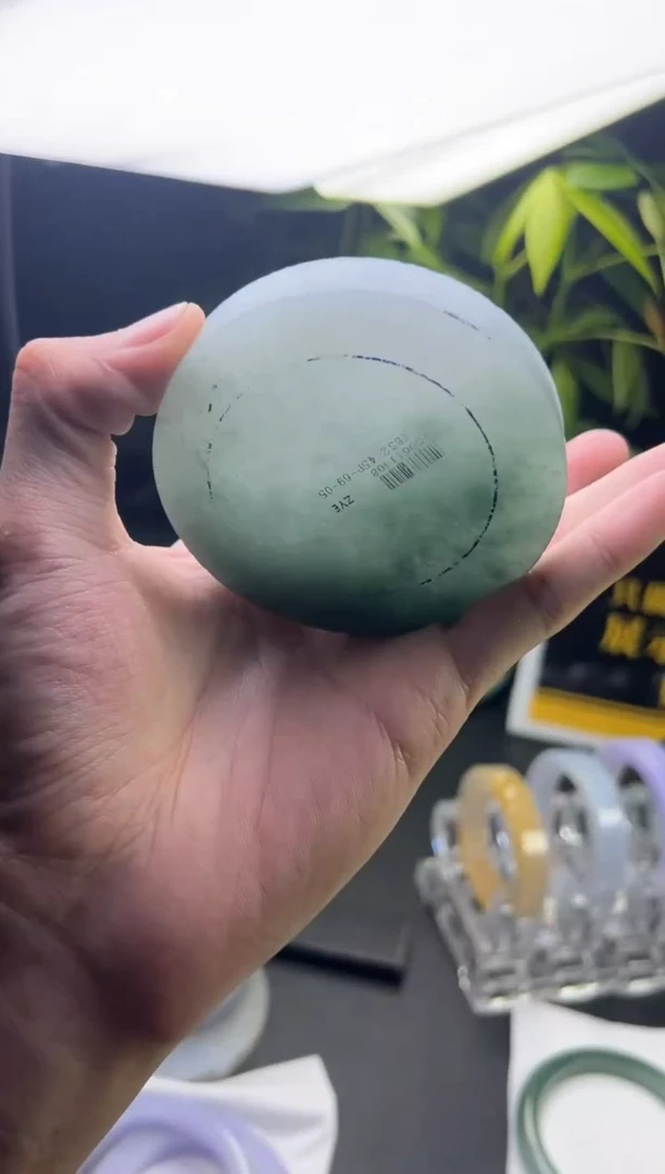 定制翡翠手镯未镶嵌水**萍SZ01DZS不退换