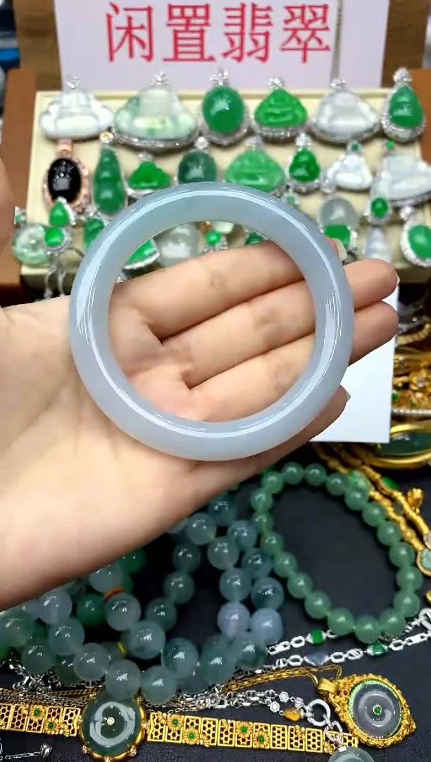翡翠手镯未镶嵌177-中国好珍宝