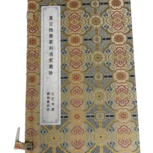 印谱NP30200B夏日雅集篆刻名家集珍詹英哲题字杨畅作画（上、下）