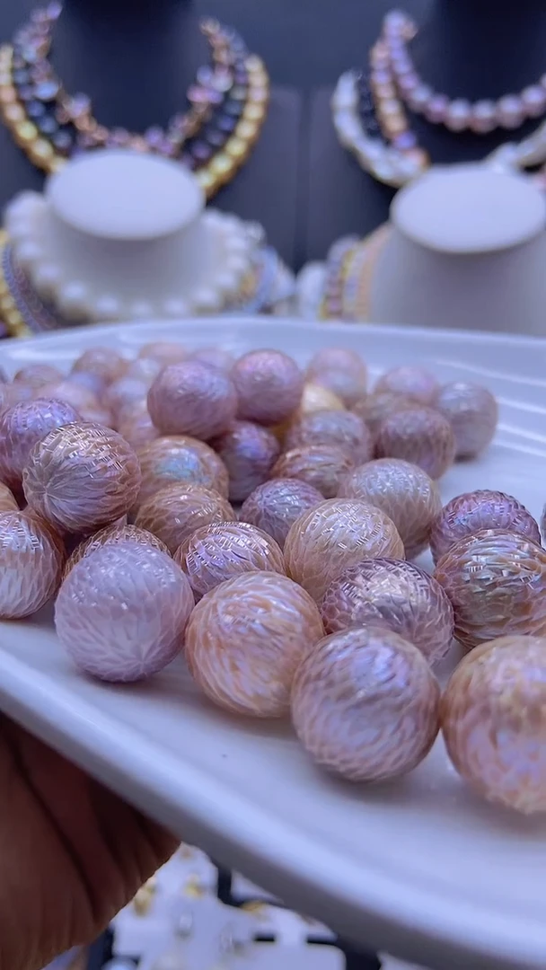 未镶嵌淡水珍珠原创设计1