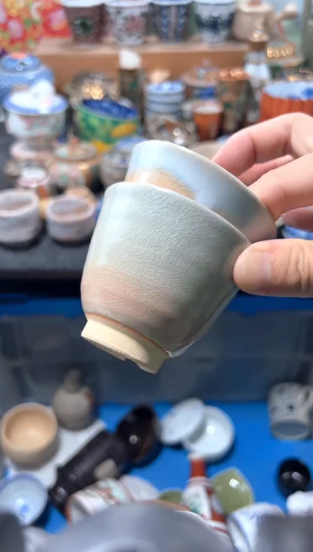 瓷片一****?夏目海外回流瓷器中古品。