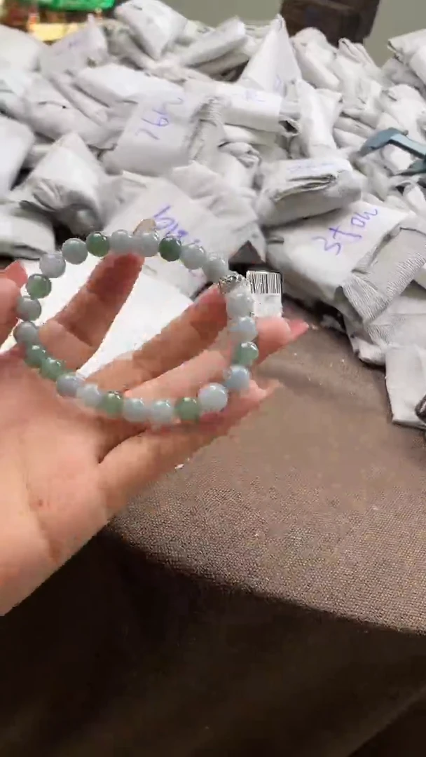 未镶嵌手链翡翠手串