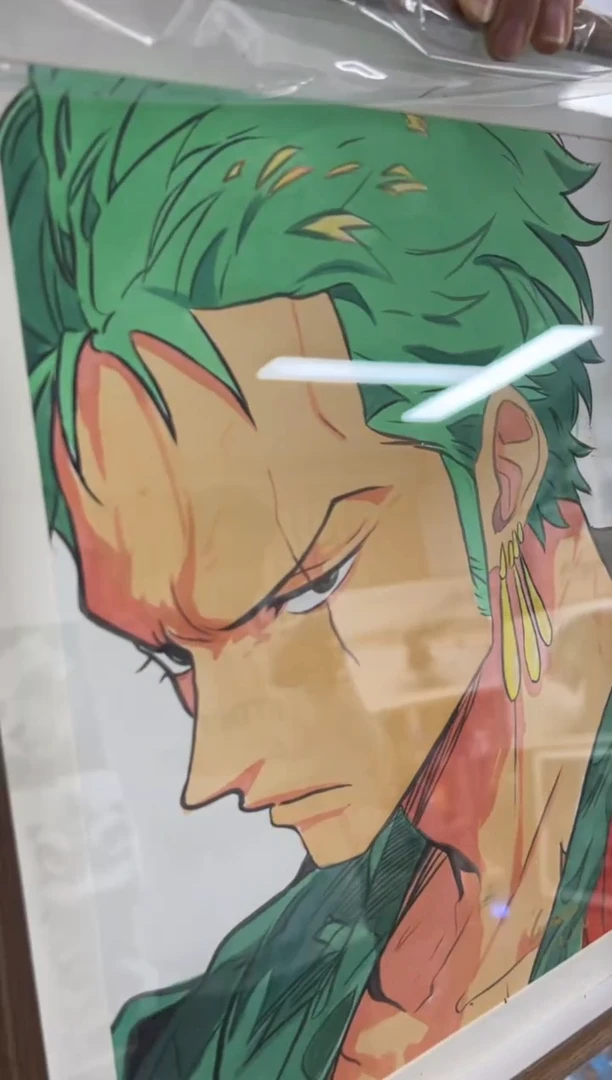 【闪购商品】丙烯画歪歪摆台索隆