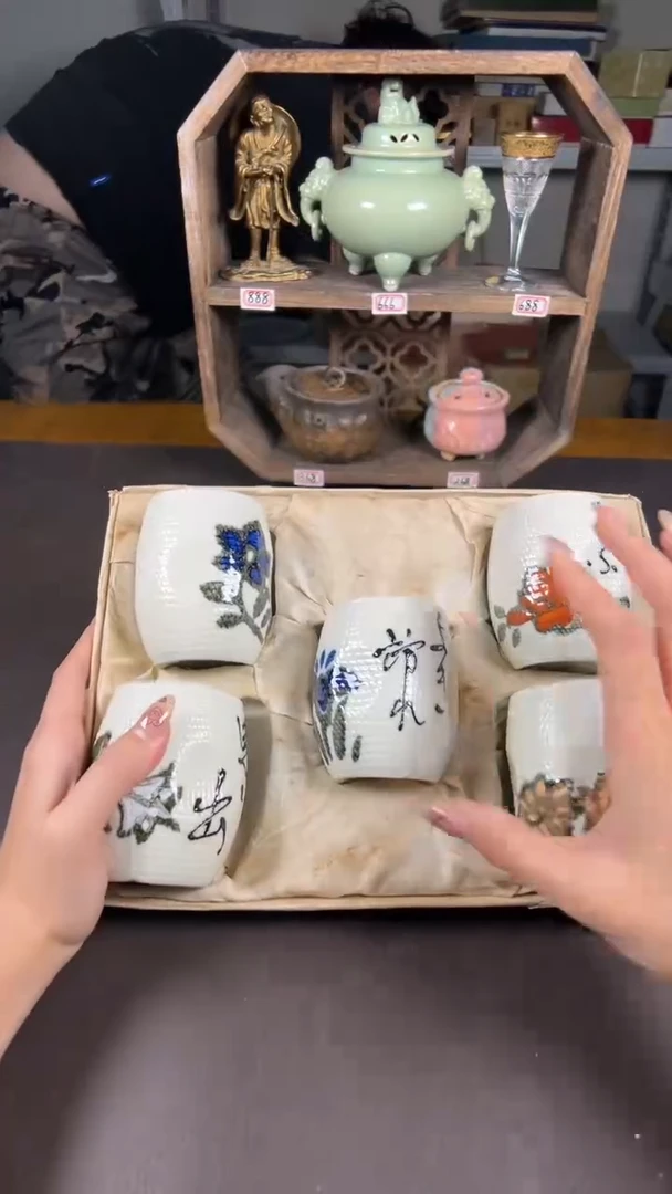 茶道陶瓷茶具套装