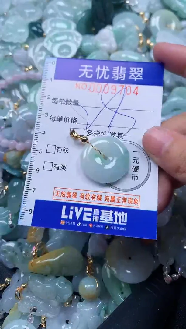 颈饰未镶嵌翡翠9704