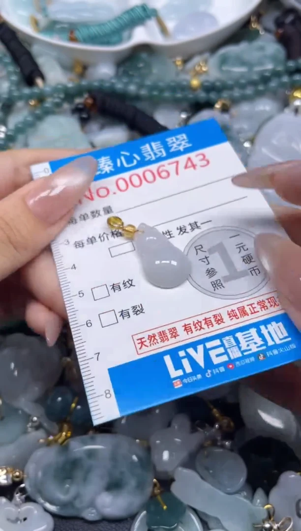 颈饰未镶嵌翡翠6743
