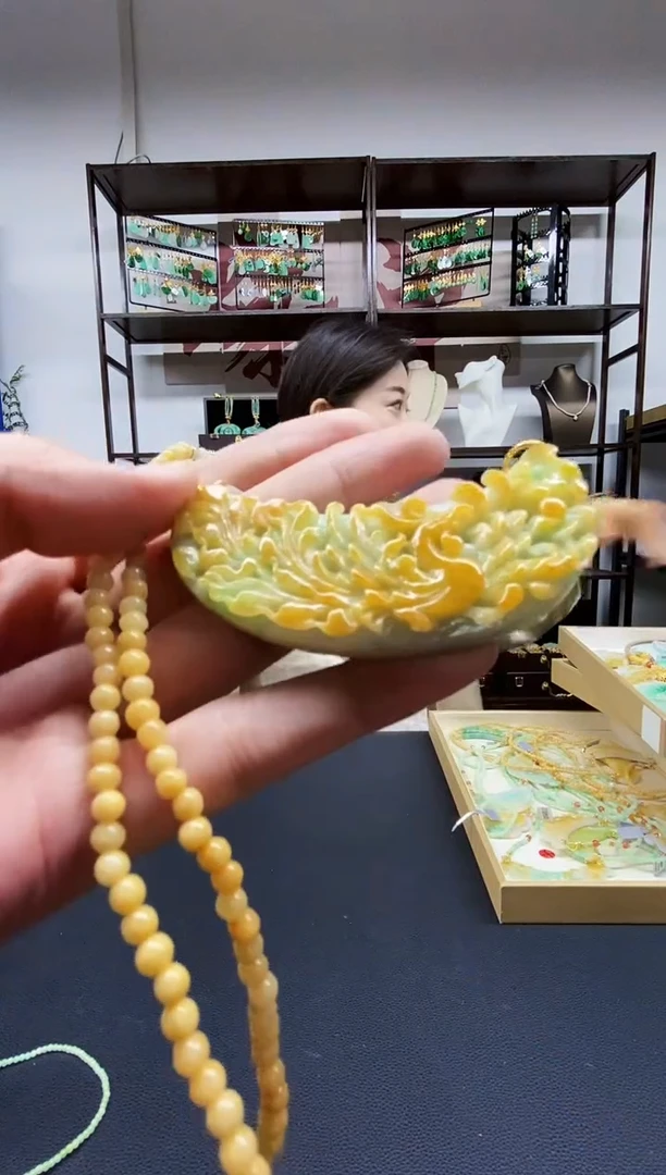 颈饰未镶嵌翡翠翡翠吊坠