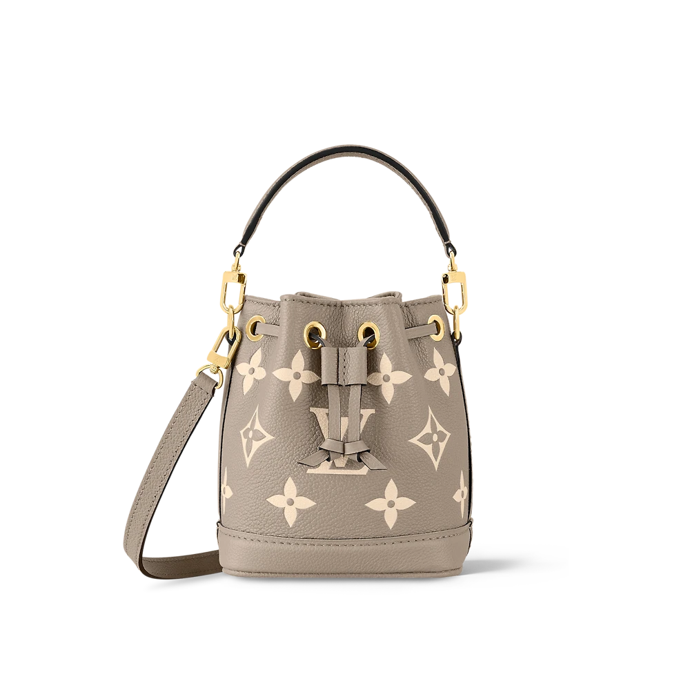 未使用 LouisVuitton/路易威登 全新大象灰 nano noe