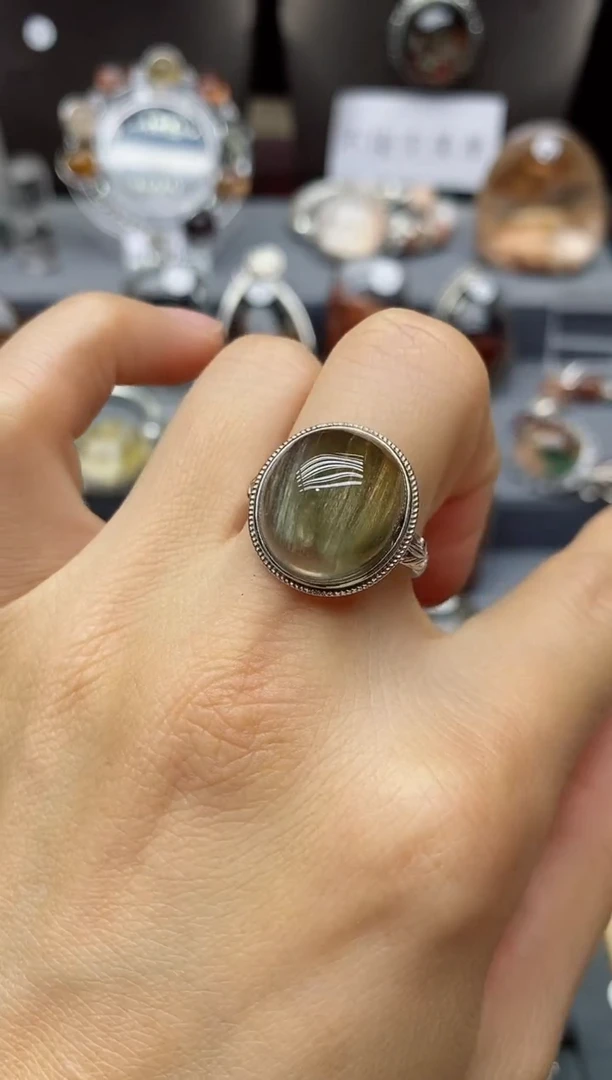 银S925镶嵌珠宝半成品水晶我****板定制定制