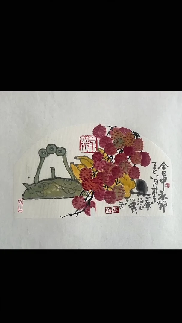 国画馆藏精品绘画作品