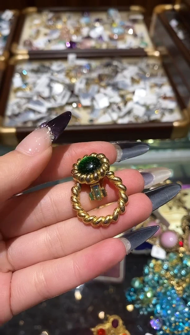 纯铜合金琉璃楚楚珠宝中古甄选不退换