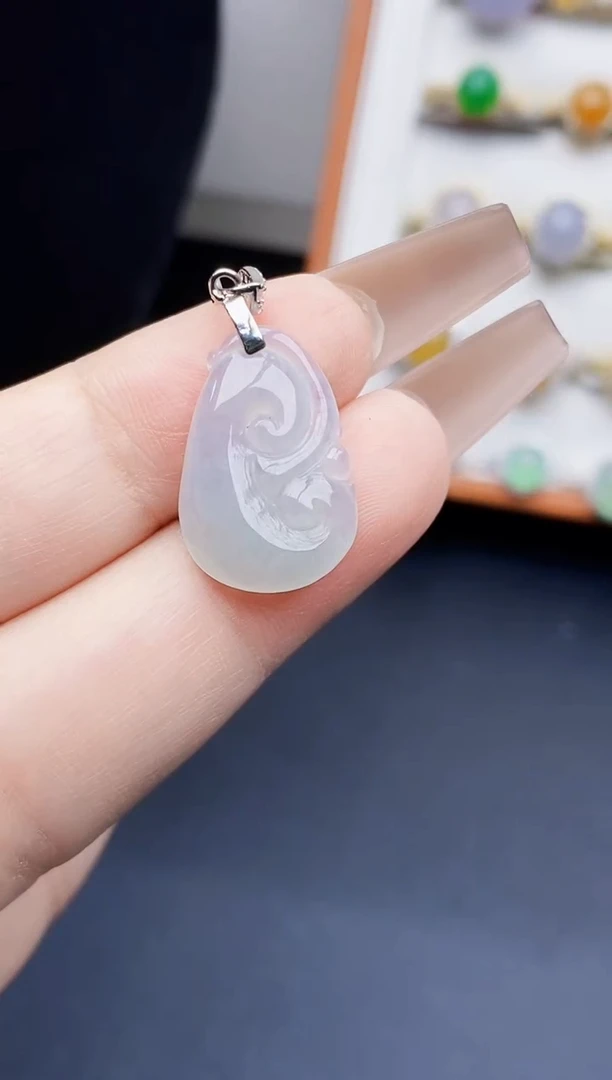 银S925镶嵌戒指翡翠3308