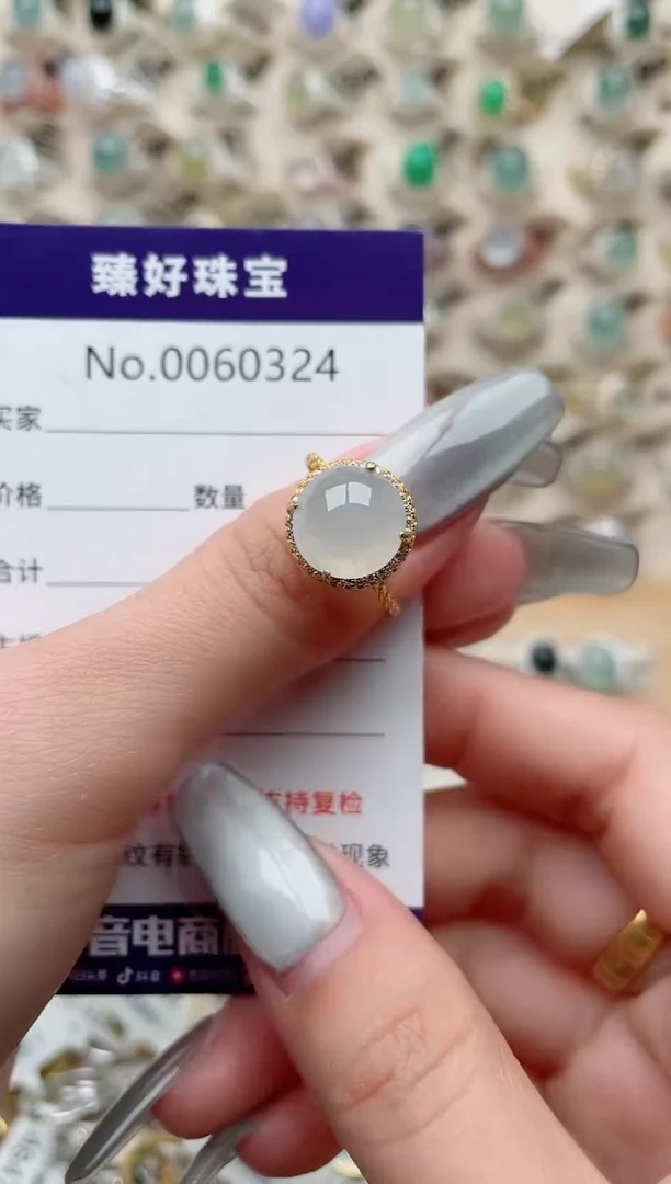 【闪购商品】翡翠戒指银S925镶嵌...........