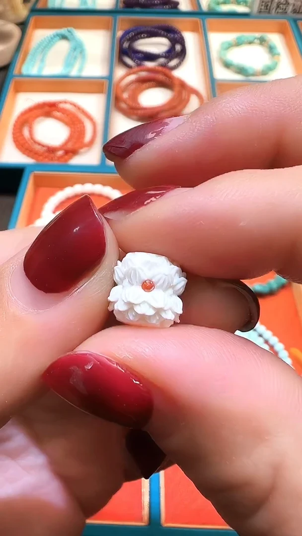 其他猛犸象牙猛犸精工小花珠  一个 多样性拍一发一