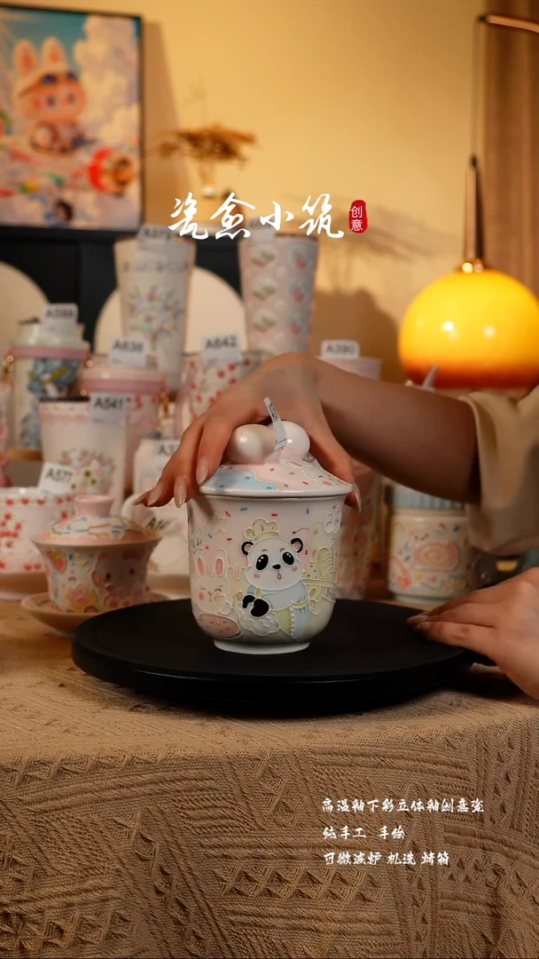 景德镇高温釉下彩创意瓷