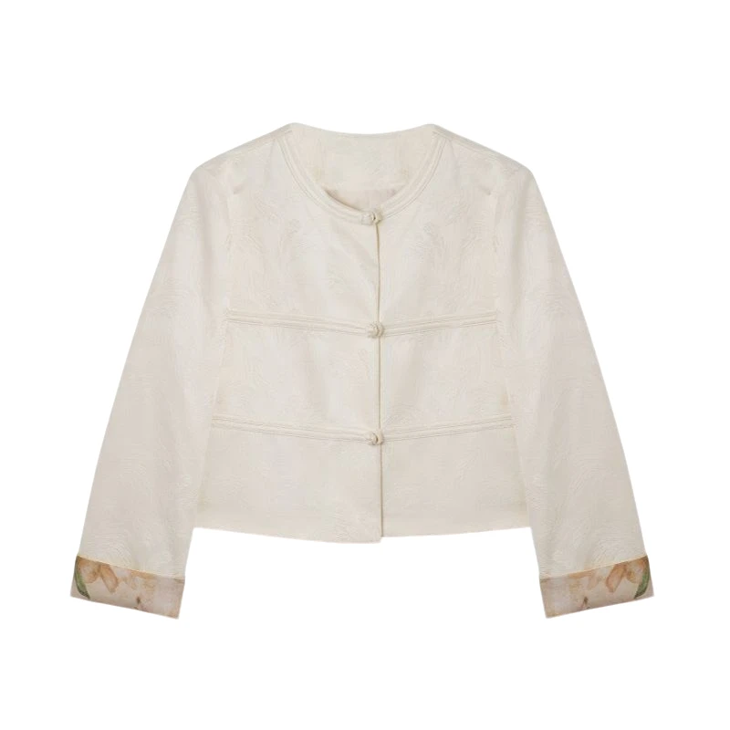 ‘烟雨江南’ 2025新款新中式上衣女外套9A11W016