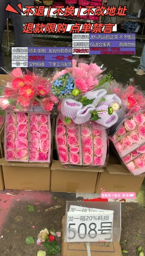 508号♥含20%耗损发一箱