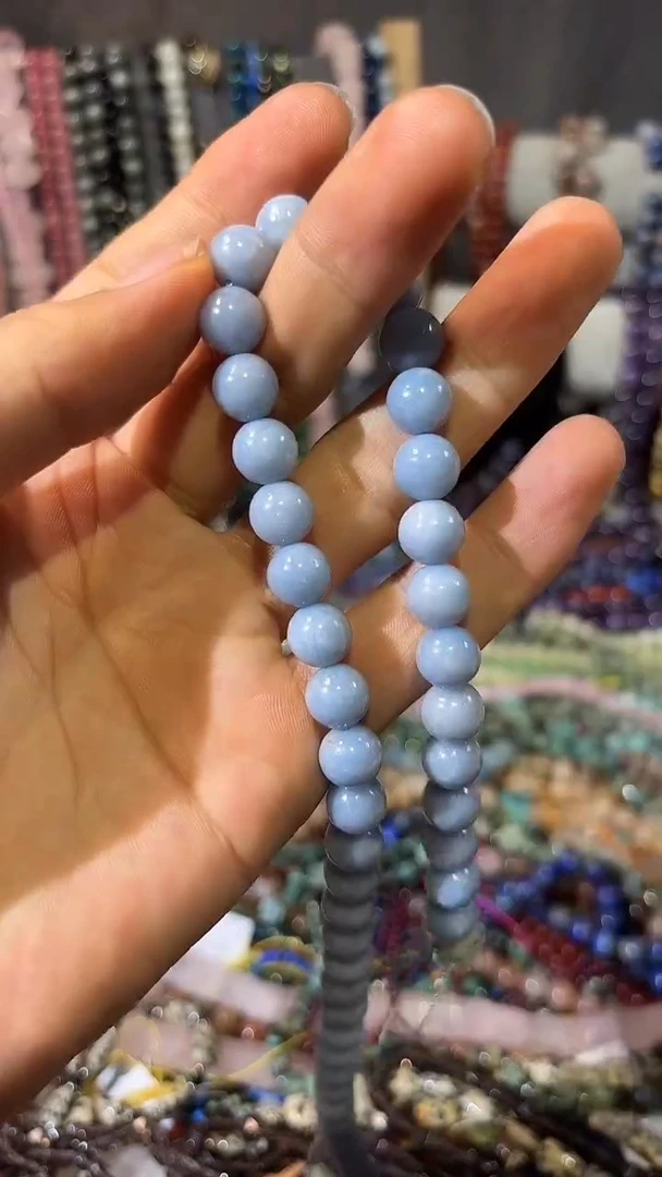 合金木变石（虎睛石）珠宝奇石天使石10mm