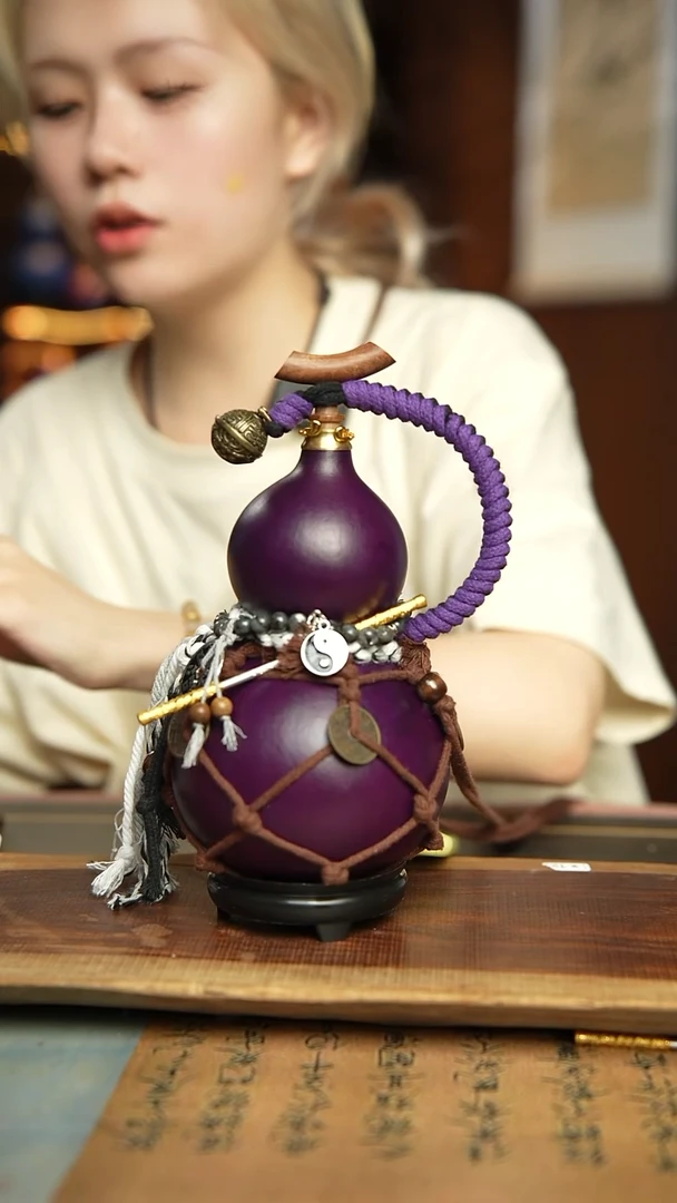 64号700ml左右非遗大漆酒葫芦