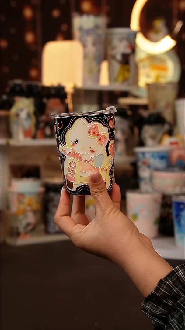 (玉泥）景德镇手工手绘文创陶瓷杯