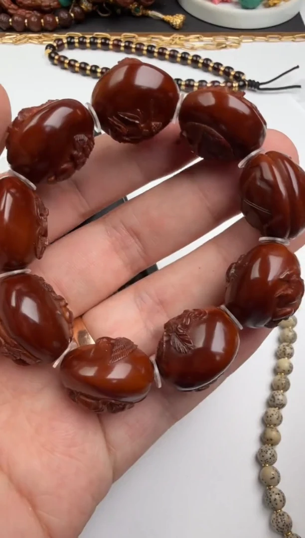 橄榄核手串旋*、橄榄核