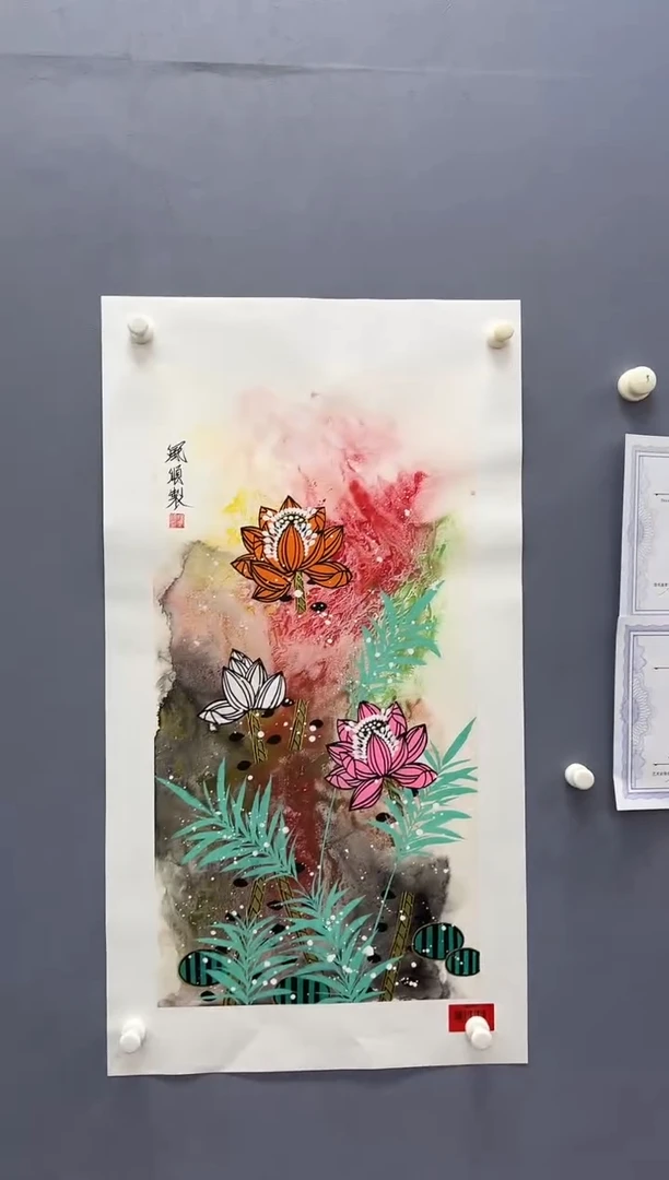 国画杨风顺老师2pc花鸟作品