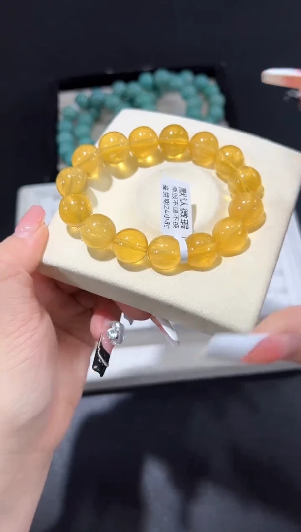 未镶嵌手串萤石97d多样性发其一【1条】默认微瑕