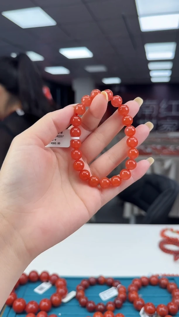 南红玛瑙珠串未镶嵌多样发其一/9/HS9992257