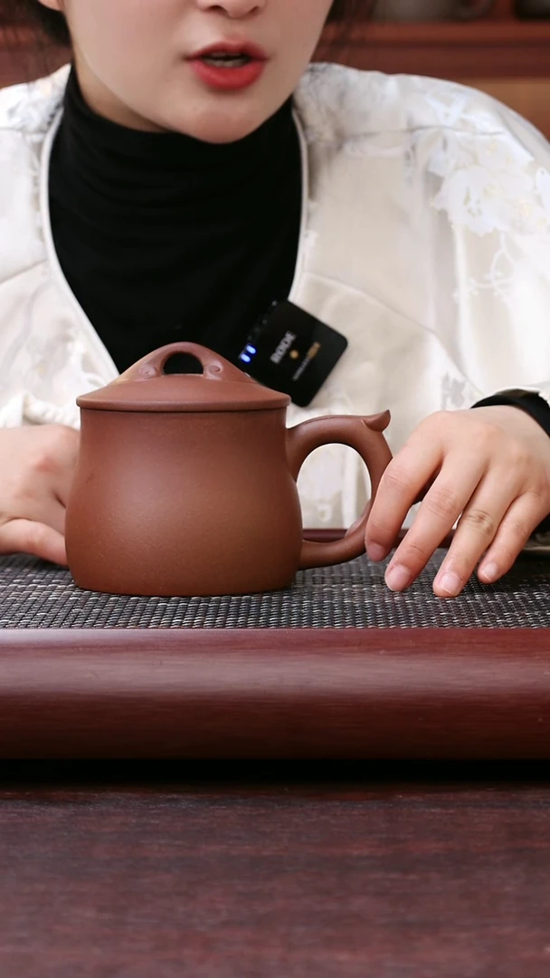 【闪购商品】紫砂公道杯封釉中槽清如意