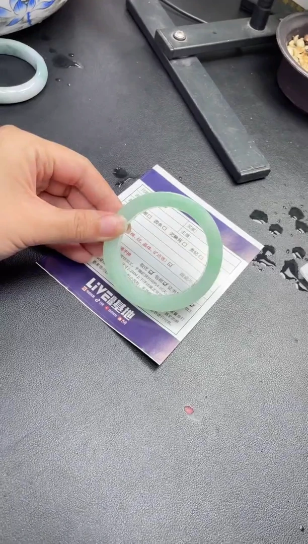 未镶嵌手镯定制翡翠刘*真定制手镯ADL3/DZS