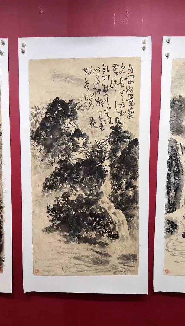 国画手绘国画书法