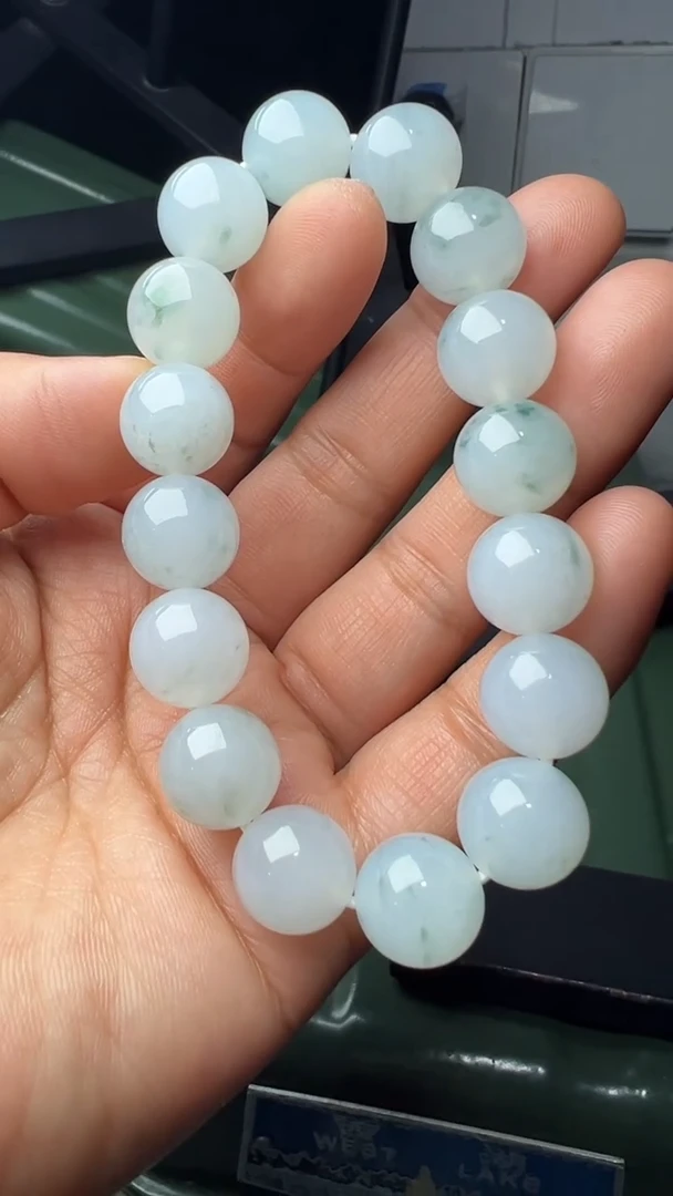 未镶嵌手串翡翠卡12.7