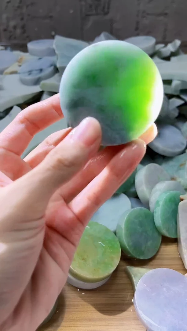 裸石翡翠翡翠a货正品玉石南陈909