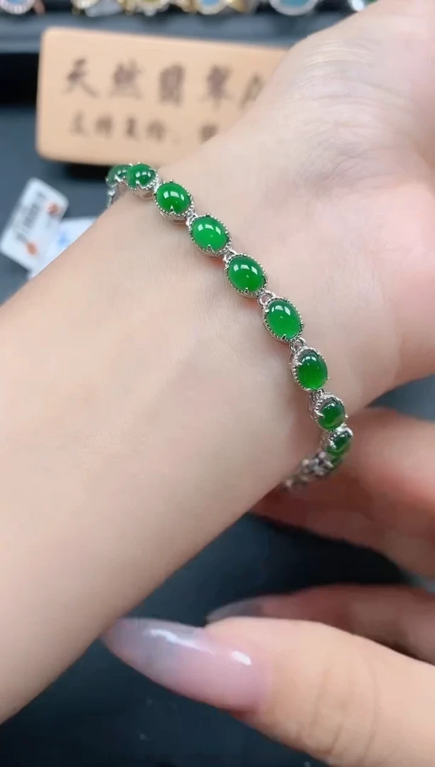 银S925镶嵌戒指翡翠111111