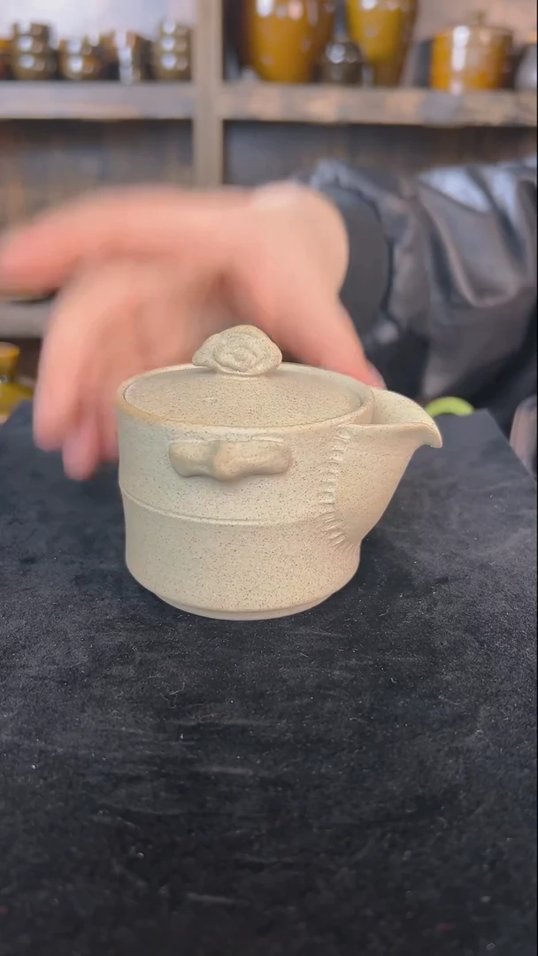 裸烧宝瓶原矿煤窑烧制