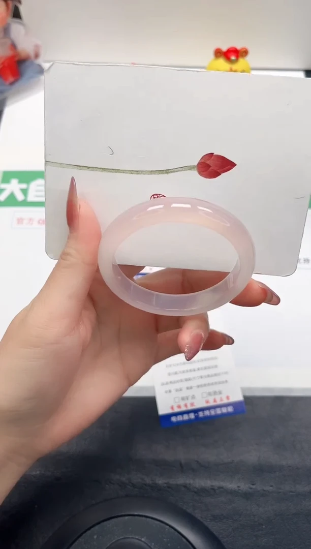 【闪购商品】石英质玉手镯未镶嵌13-54.4