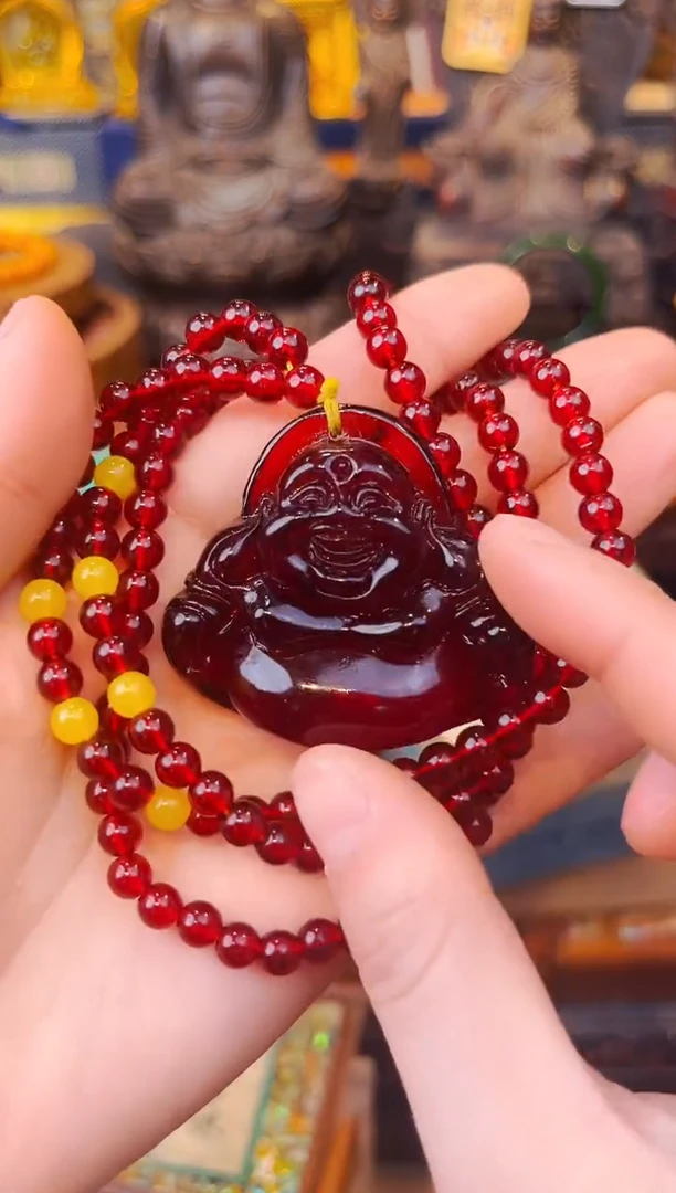 【闪购商品】血珀颈饰未镶嵌大美专属宠粉链接5754