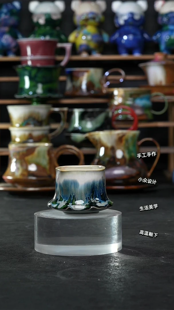 设计师款景德镇森涩手创陶瓷（食品级）785