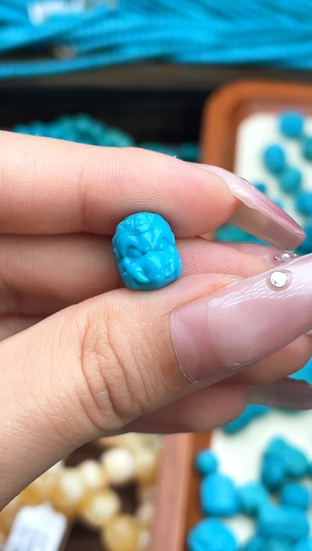 未镶嵌绿松石珠宝奇石A033