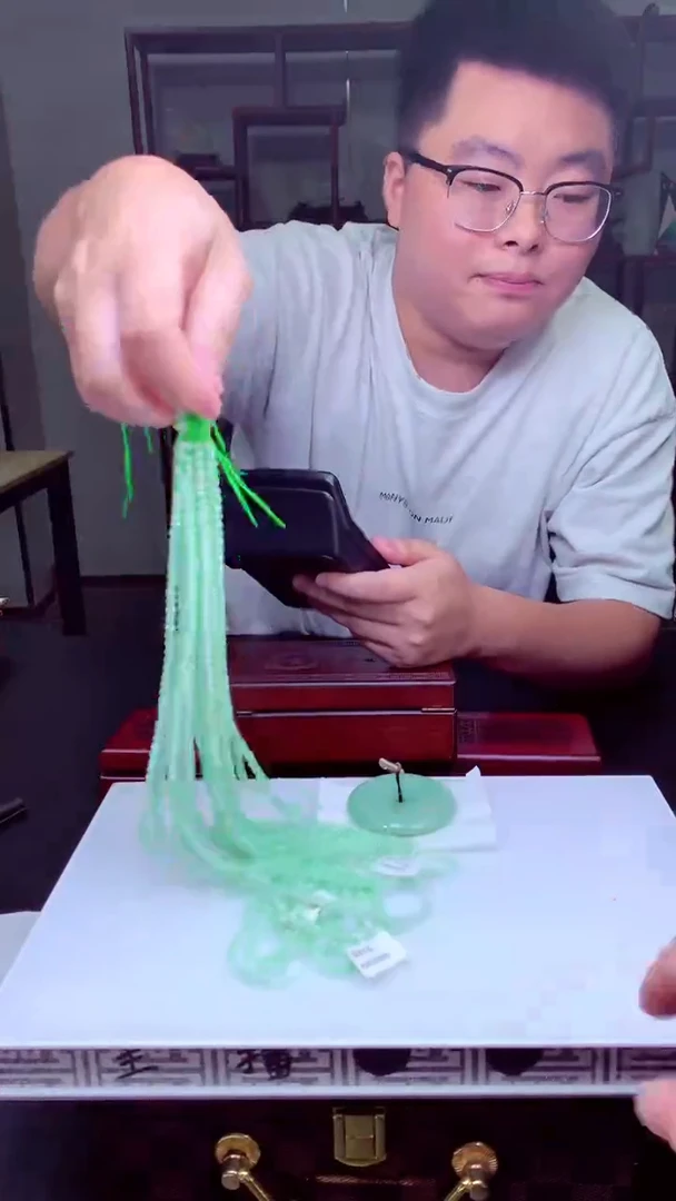 翡翠未镶嵌颈饰素*姐天然翡翠（拍一发一）