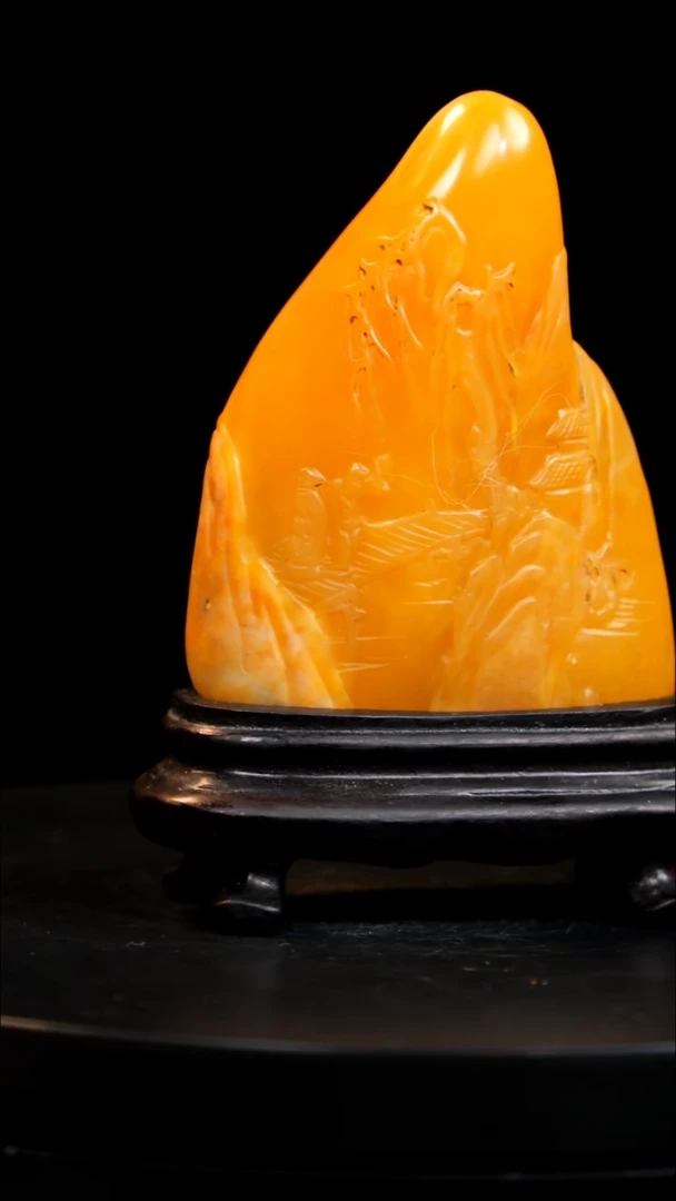 昌化石精品田黄田黄